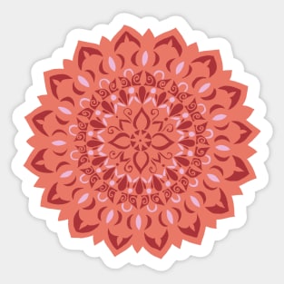 Flower Mandala - Blush Sticker